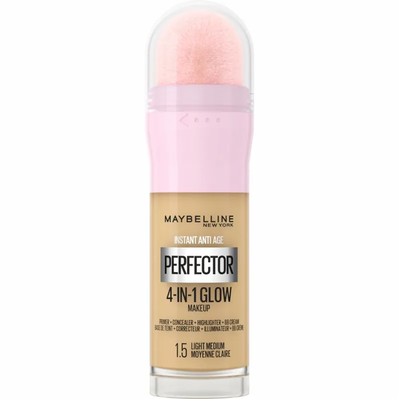 Skystas makiažo pagrindas Maybelline Instant Age Perfector Glow Nº 1,5 Light Medium 20 ml