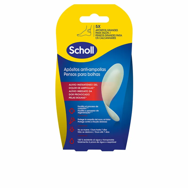 Пластыри для волдырей Scholl Apósitos 5 штук