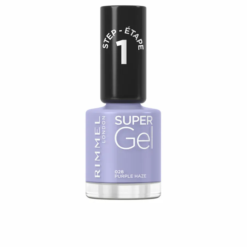 лак для ногтей Rimmel London Super Gel Nº 028 Purple haze Nº 028-Purple Haze 12 ml