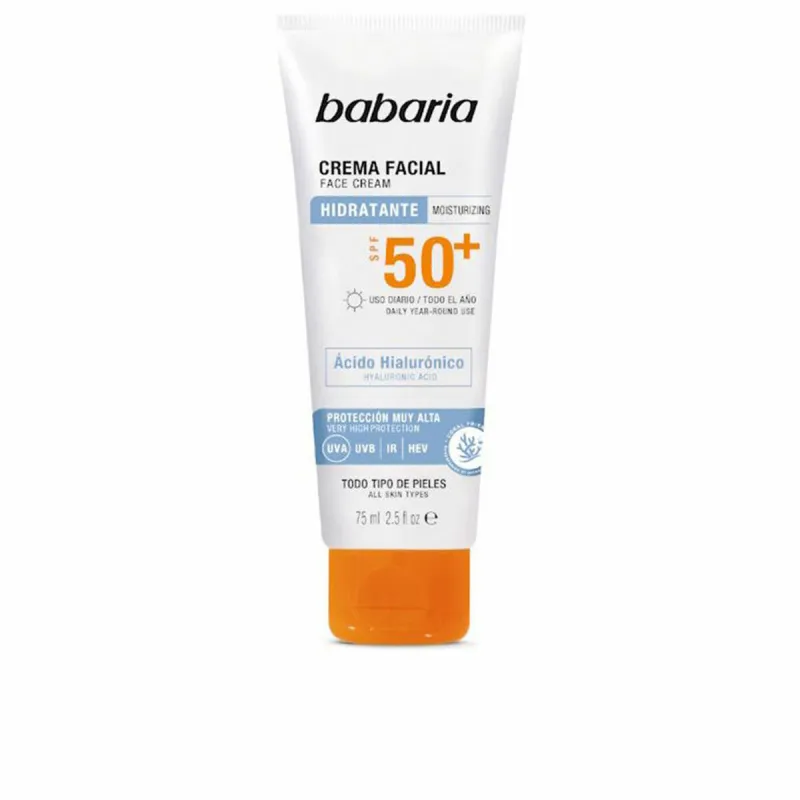 Iedeguma pastiprinātājs Babaria SOLAR Spf 50+ 75 ml