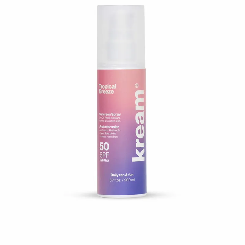 Sauļošanās eļļa Kream Tropical Breeze Spf 50+ 200 ml