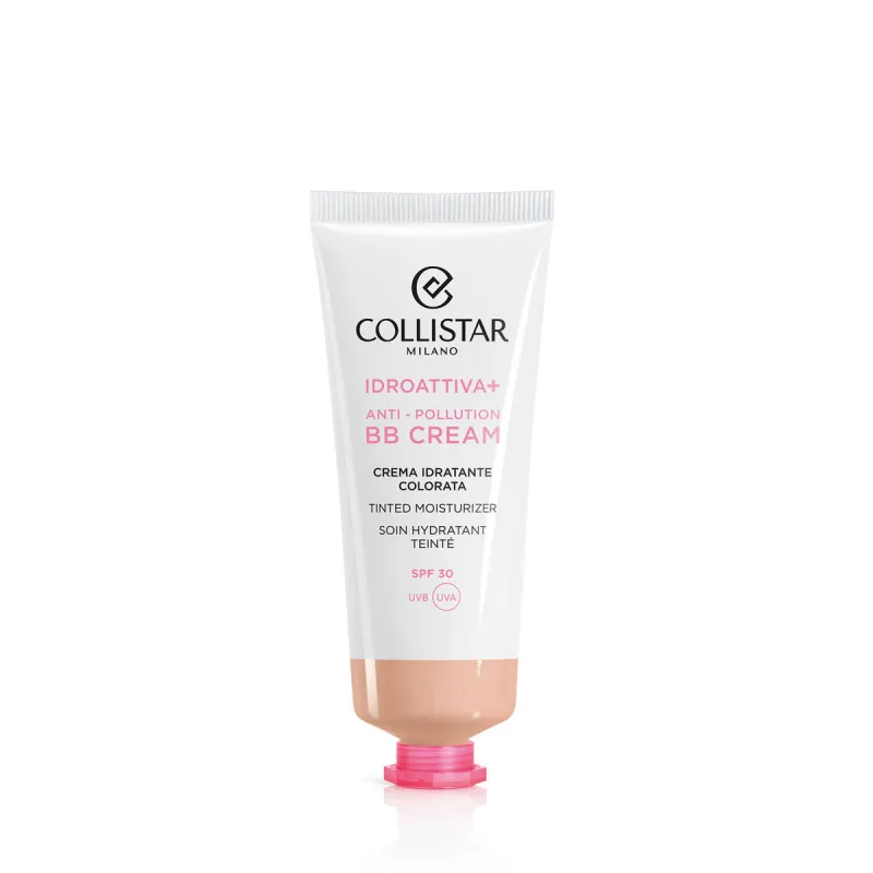 Увлажняющий крем с цветом Collistar Iddroattiva+ Nº 1 Light Nº 1-Light Spf 30 50 ml против загрязнения