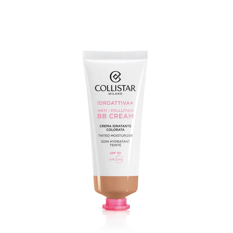 Mitrinošs Krēms ar Krāsu Collistar Iddroattiva+ Nº 3 dark Nº 3-Dark Spf 30 50 ml Pretpiesārņošanas