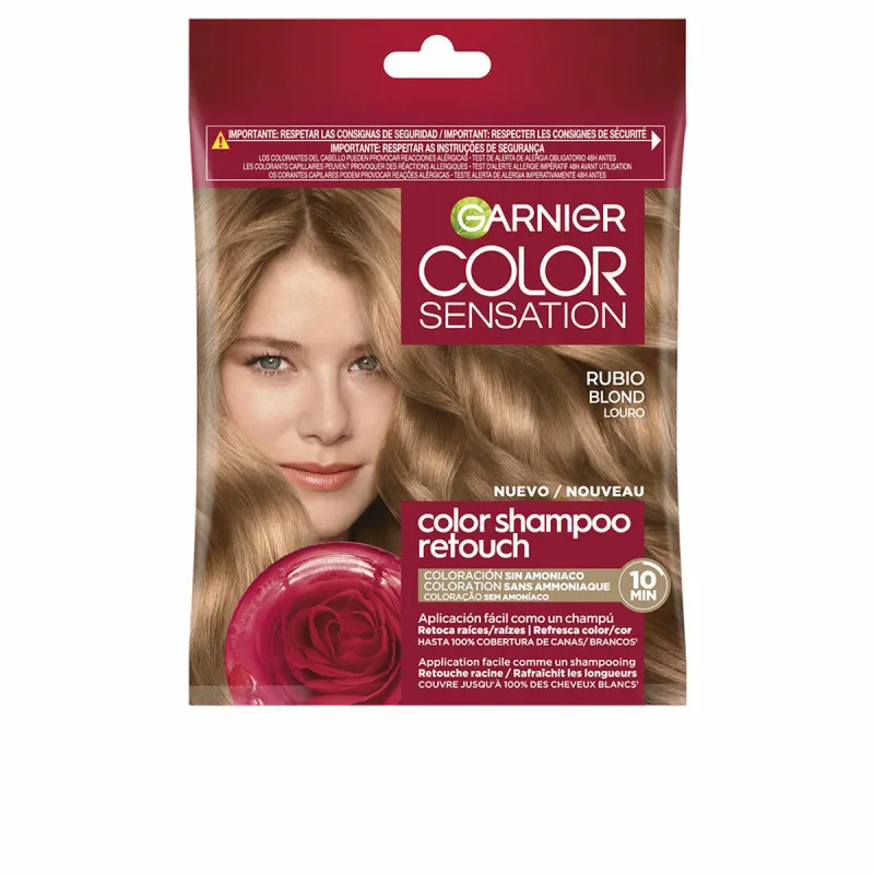 Krāsojošs Šampūns Garnier COLOR SENSATION Nº 7.0 Gaišs Nº 7.0blonde Daļēji permanents (1 gb.)