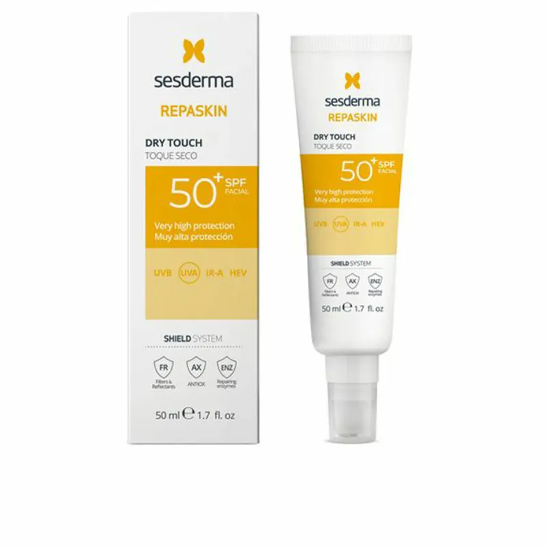 Kremas nuo saulės veidui Sesderma REPASKIN Spf 50+ 50 ml Sausas