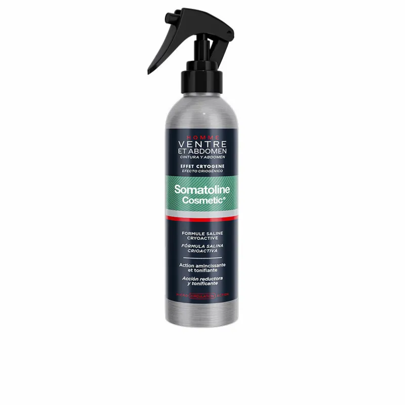 Vēdera tauku samazināšanas želeja Somatoline HOMBRE CINTURA & ABDOMEN 200 ml 250 ml