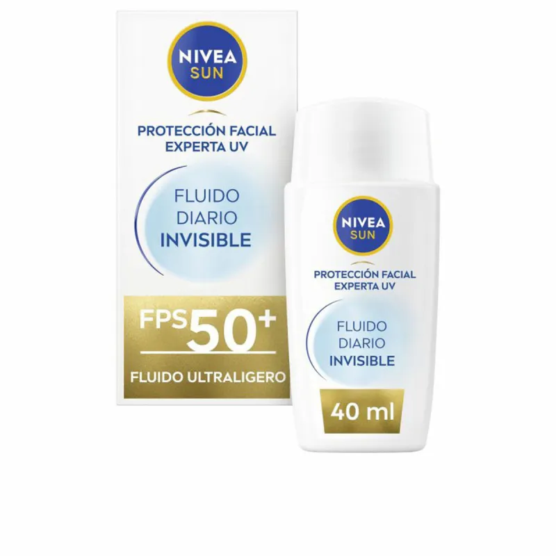 Солнцезащитное жидкое средство Nivea Sun Spf 50+ 40 ml Invisible