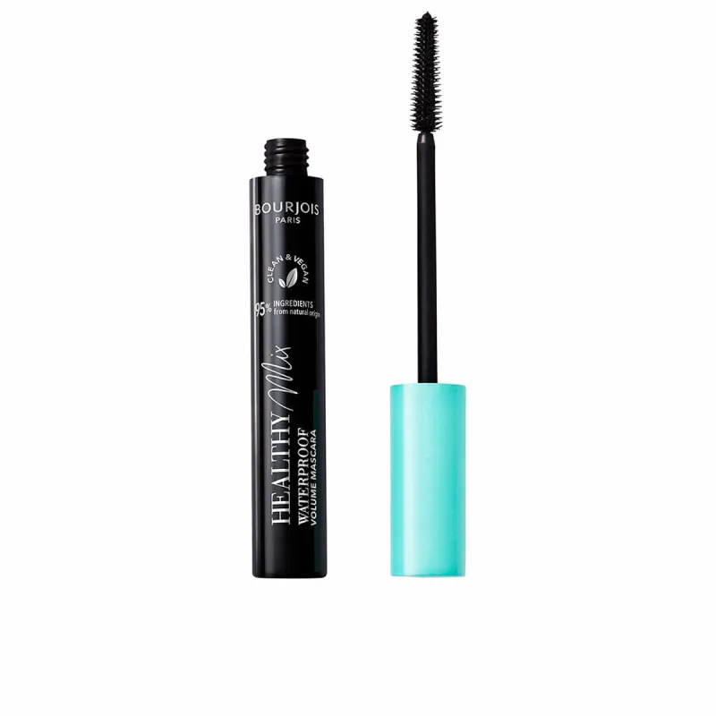 Blakstienų tušas Bourjois HEALTHY MIX Juoda 10 ml Atsparus vandeniui