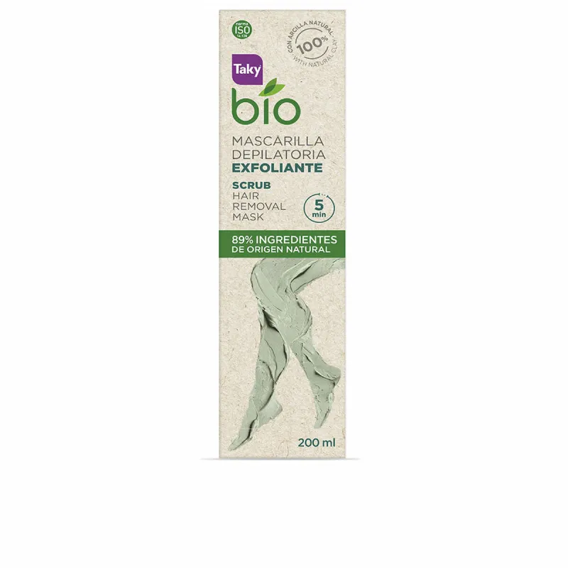Kehakarvade eemalduskreem Taky Bio Natural 0% Scrub 200 ml