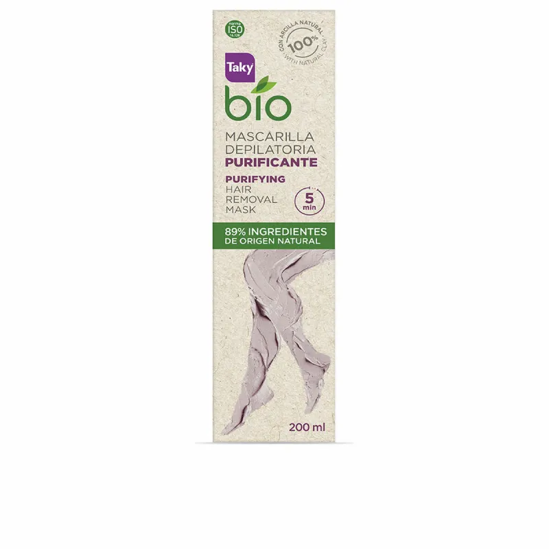 Kehakarvade eemalduskreem Taky Bio Natural 0% Purifying 200 ml
