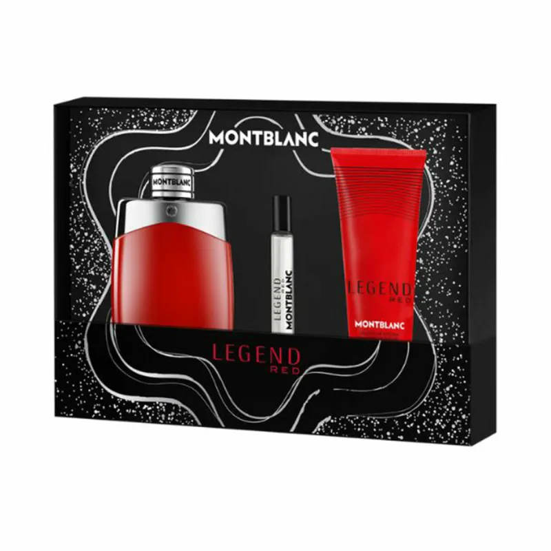 Miesten parfyymisetti Montblanc EDP 3 Kappaletta