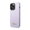 Guess Silicone Vintage - Case for iPhone 14 Pro (Purple)