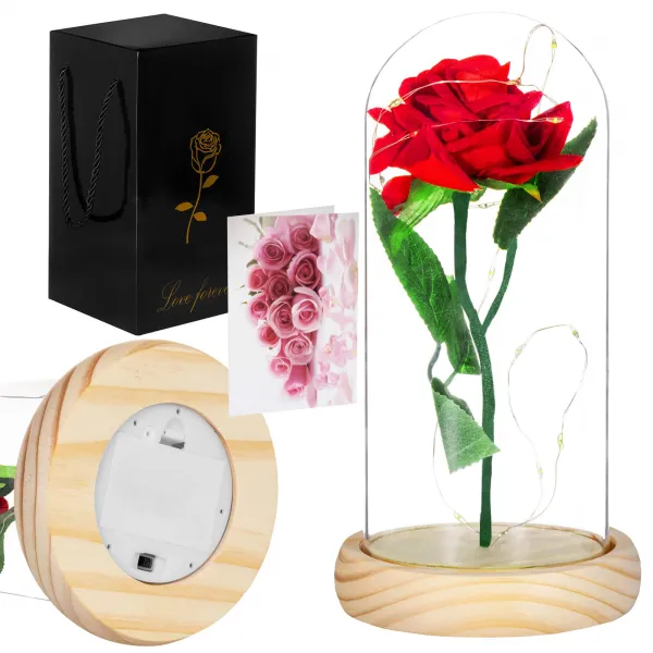 HA5155 IKUINEN ROSE LASISSA