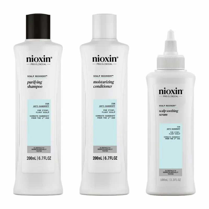 Парикмахерский набор Nioxin SCALP RECOVERY (3 штук)