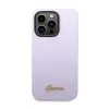 Guess Silicone Vintage - Case for iPhone 14 Pro (Purple)