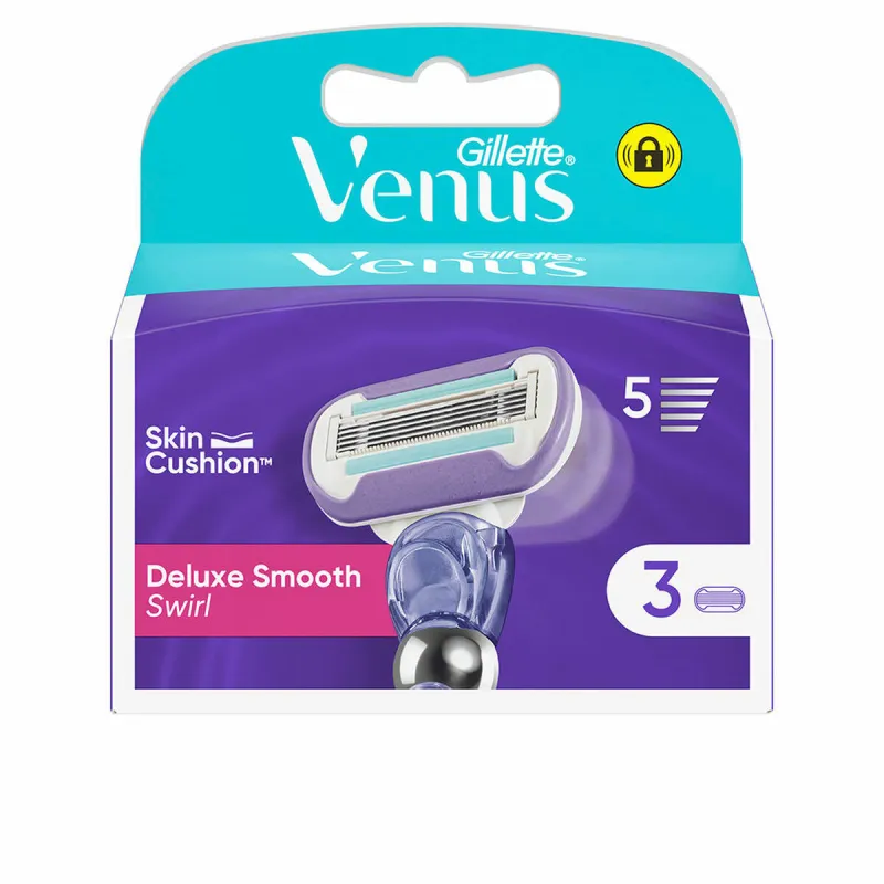 Skūšanās asmeņu rezerves asmeņi Gillette VENUS (3 gb.)