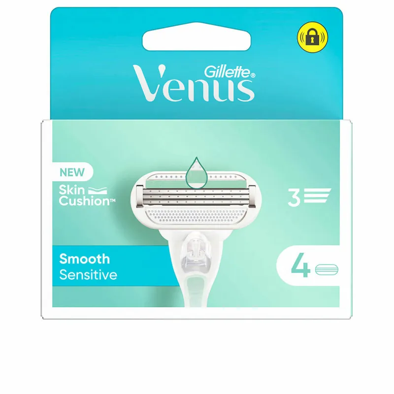 Запасные лезвия для бритвы Gillette VENUS SMOOTH SENSITIVE