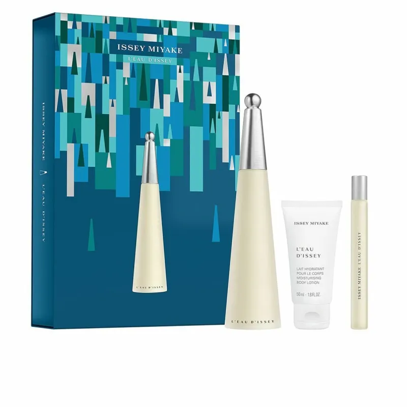 Женский парфюмерный набор Issey Miyake L'EAU D'ISSEY EDT 3 Предметы
