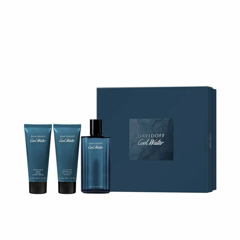 Мужской парфюмерный набор Davidoff EDT 3 Предметы