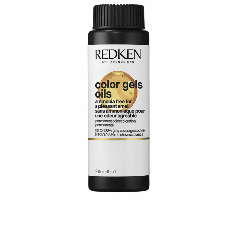Nuolatinės spalvos dažymo Redken COLOR GEL OILS Nº 7NW - 7.03 3 X 60 ml