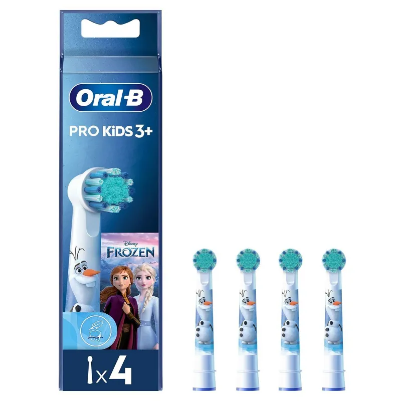 Pakeičiama galvutė Oral-B EB10 4 FFS FROZEN II Mėlynas/Baltas 4 vnt.