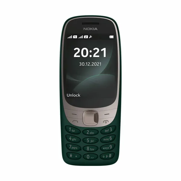 Mobiiltelefon HMD 6310 2G 2,8" Single Core Roheline