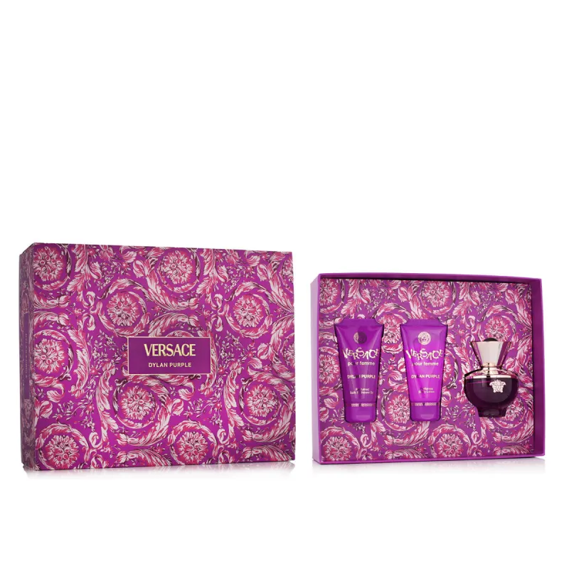 Set ženski parfem Versace Dylan Purple 3 Daudzums