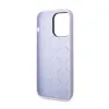 Guess Silicone Vintage - Case for iPhone 14 Pro (Purple)
