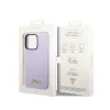 Guess Silicone Vintage - Case for iPhone 14 Pro (Purple)