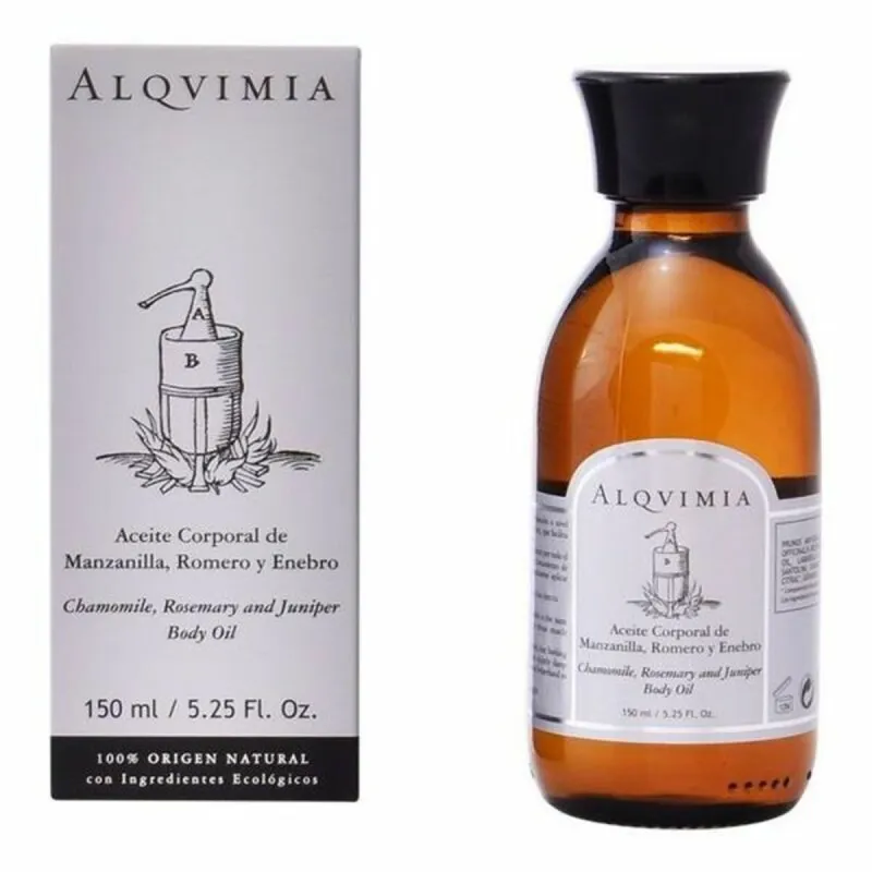 Vartaloöljy Alqvimia Kamomilla Kataja Rosmari (150 ml)