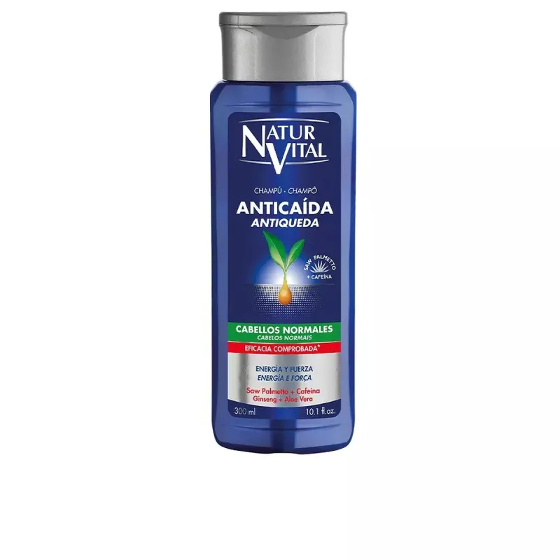 Šampūnas nuo plaukų slinkimo Naturvital Champu Anticaida 300 ml Normalūs plaukai