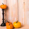 Keinotekoinen koristekurpitsa Halloween Springos HA5225 8.5cm