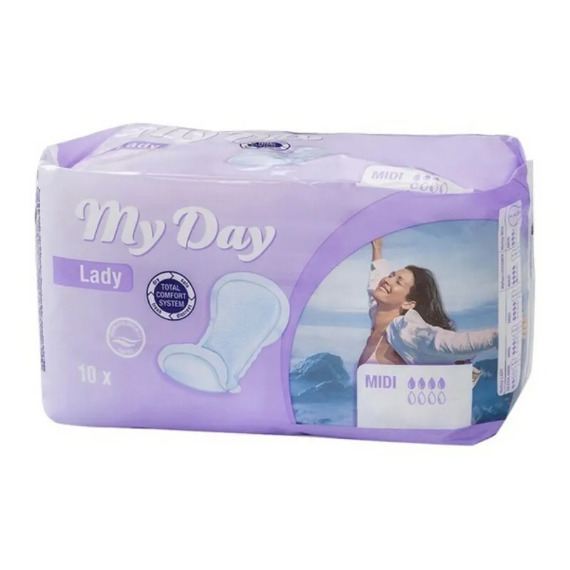 Įklotai nuo pratekėjimo Midi My Day 180002 (10 uds) ()