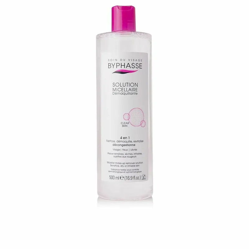 Meigi eemaldaja mitsellaarvesi Byphasse 1000025005 500 ml 4-funktsiooniline
