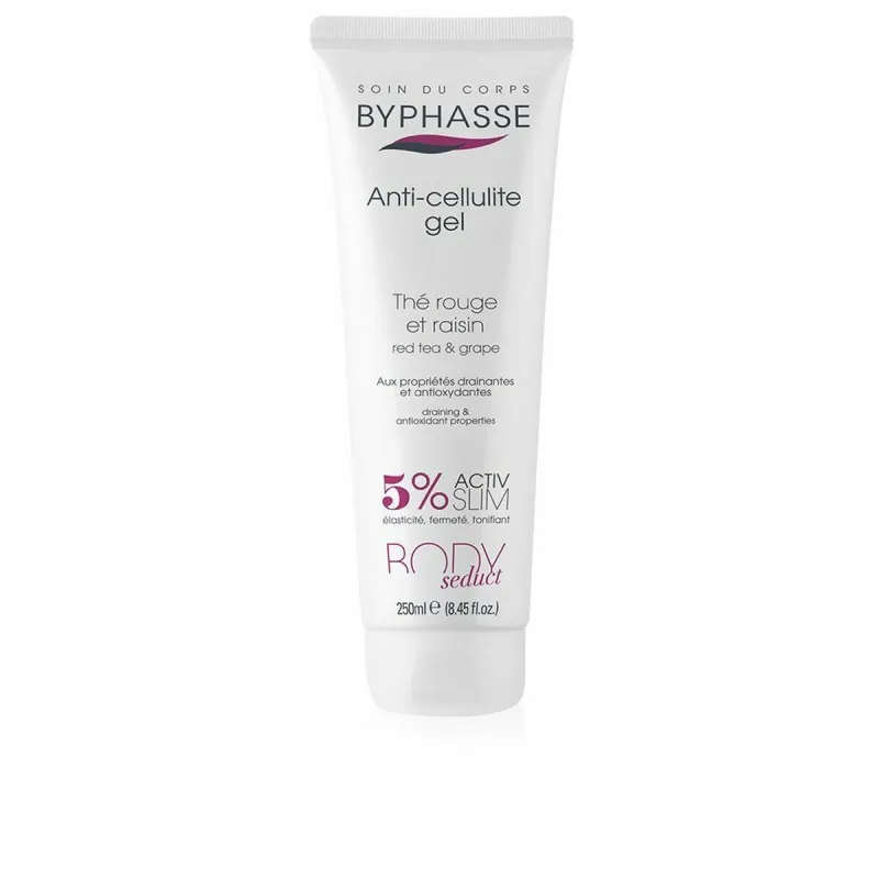 Gels pret Celulītu Byphasse Body Seduct Gel 250 ml Sarkanā tēja Vīnogas