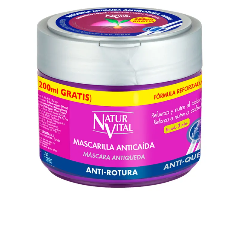 Kremas nuo plaukų slinkimo Naturaleza y Vida Mascarilla Anticaída 500 ml