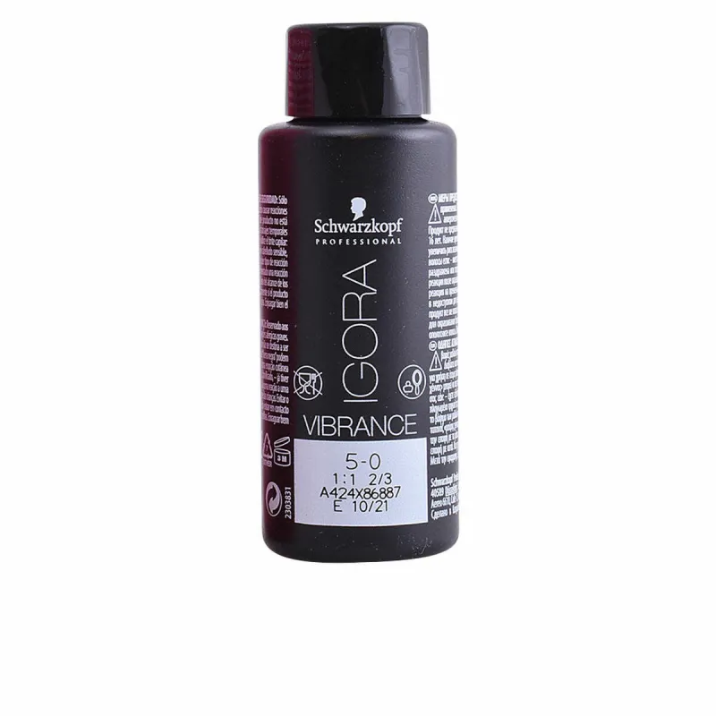 Краска без содержания аммиака Schwarzkopf Igora Vibrance Nº 5-0 60 ml