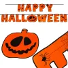 Halloween koristeet seppele Springos HA5235 200 cm
