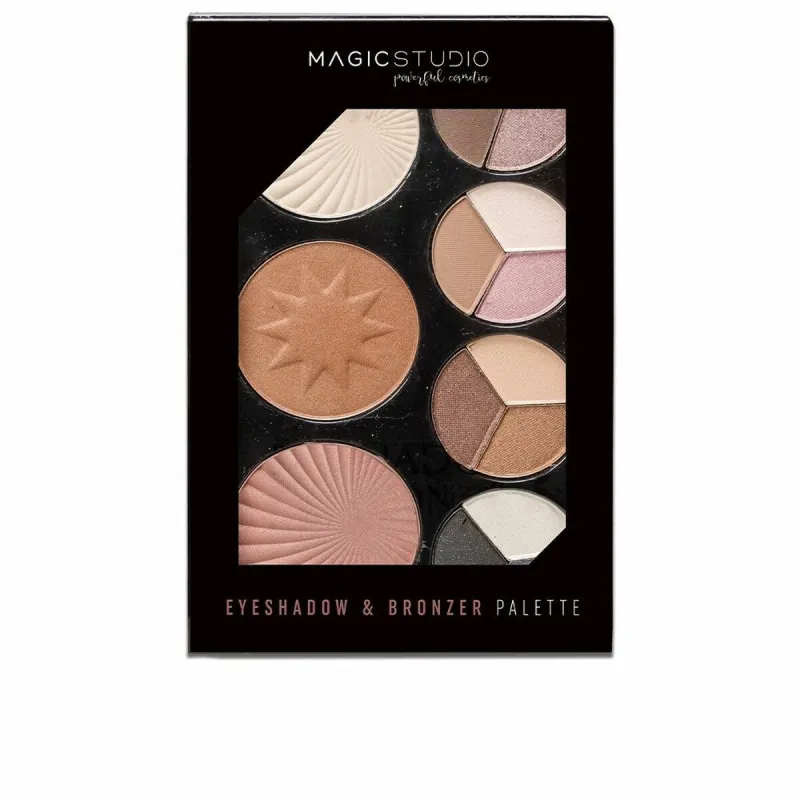 Acu ēnu palete Magic Studio 250417 23 g Bronzētājs