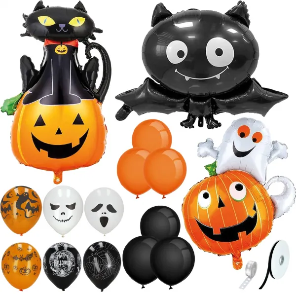 Halloween koristelu Springos HA5215 14 elementtiä.