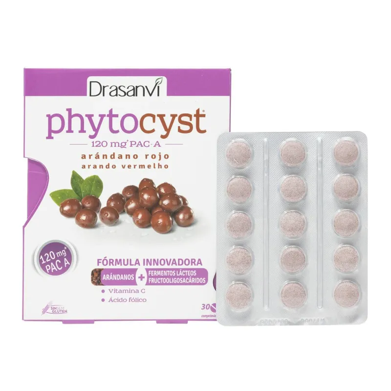 Пищевая добавка Drasanvi Phytocyst Красная клюква 30 штук