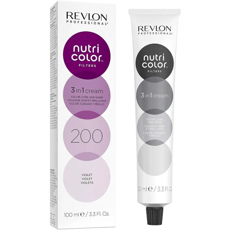 Permanents Krāsojošs Krēms Revlon 7258708200 Violets Nº 200 100 ml
