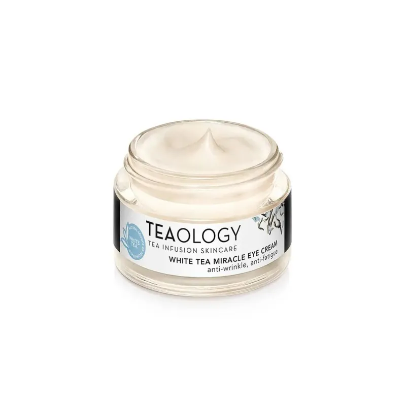 Anti-ageing voide silmänympärysalueelle Teaology White Tea 15 ml Valkoinen tee