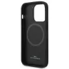 BMW Leather Hot Stamp MagSafe - Case for iPhone 14 Pro Max (Black)