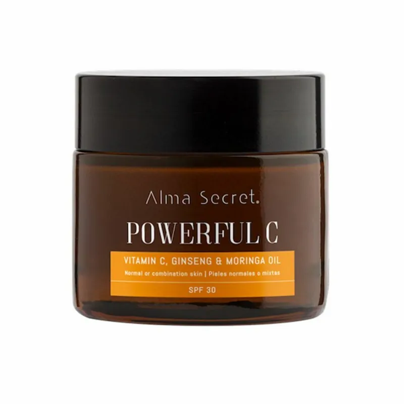Крем, подсвечивающий кожу Alma Secret Powerful C Spf 30 50 ml Антивозрастной Оранжевый