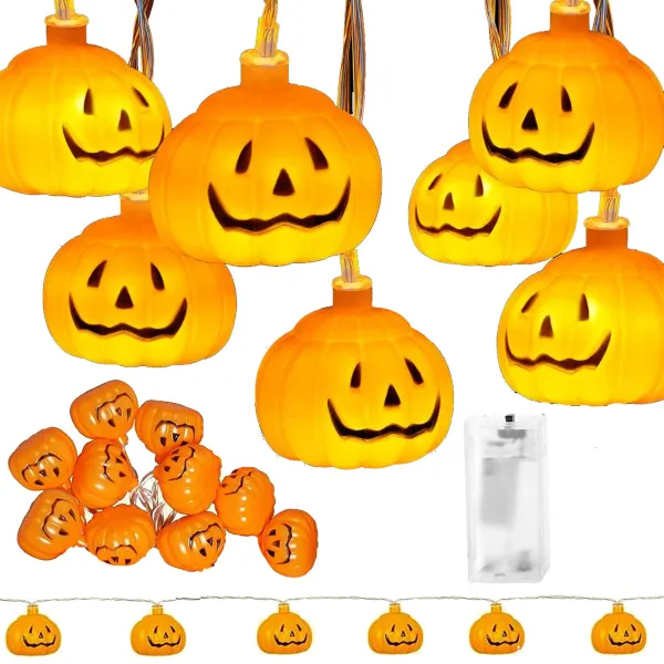 Halloween-valokoristelu Springos CL4060 10 LED-lamppua