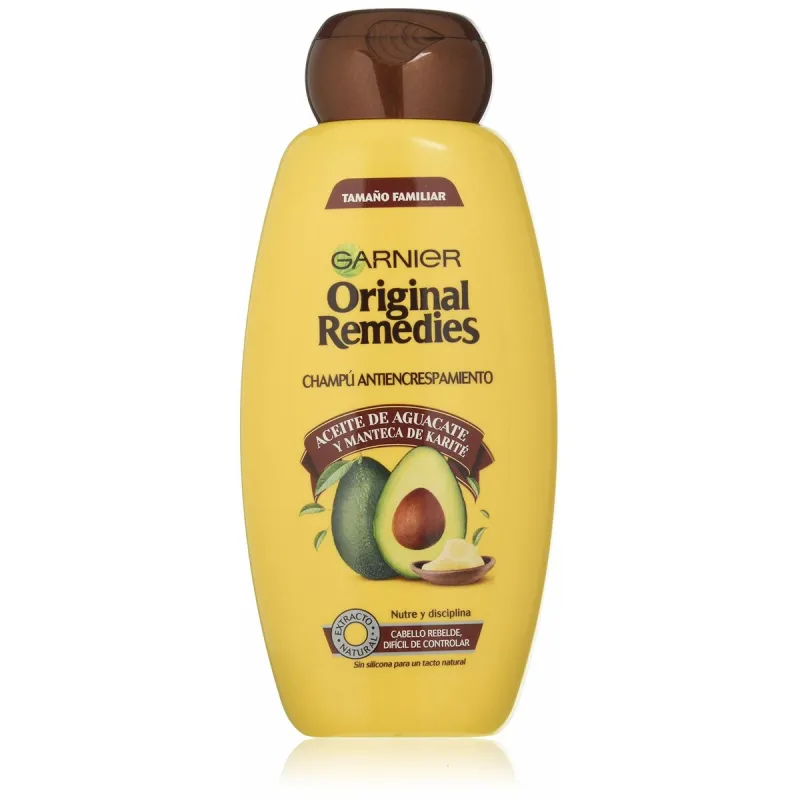 Šampūns pret Matu Elektrizēšanos Garnier Original Remedies 600 ml Avokado Ši Eļļa