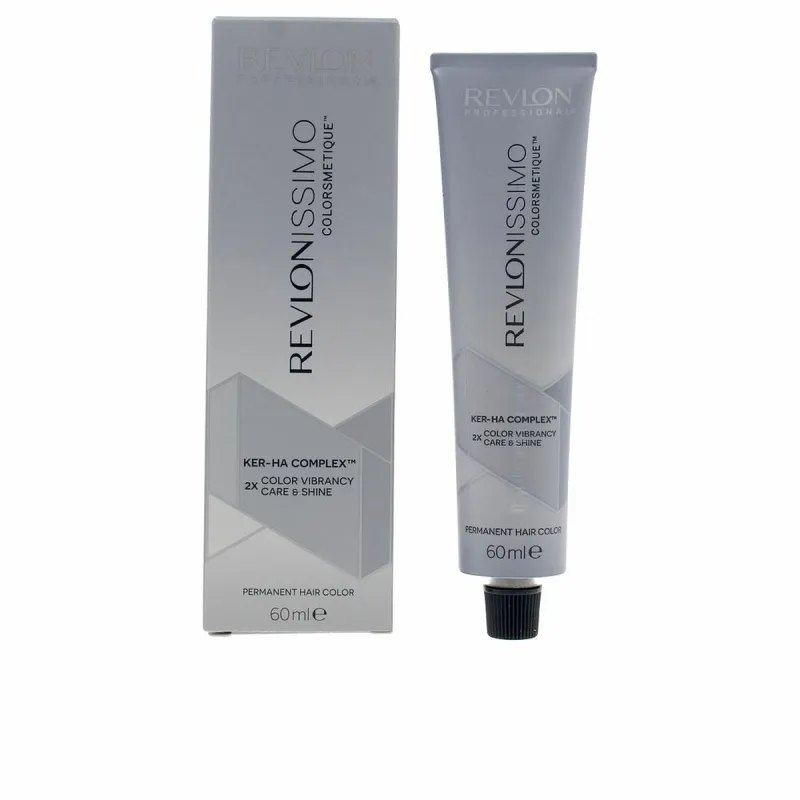 Постоянная краска Revlon Revlonissimo Colorsmetique High Coverage Nº 7 Светлый полутон Nº 7-Medium Blonde 60 ml