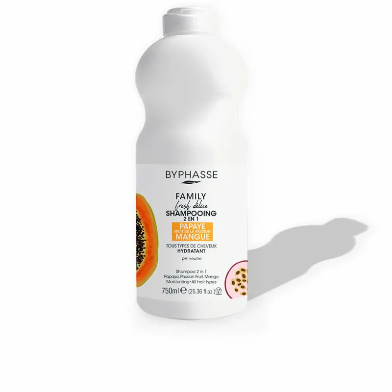 Шампунь + кондиционер Byphasse Family Fresh Delice 750 ml Маракуйя