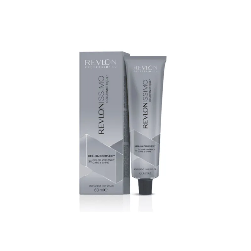 Nuolatinės spalvos dažymo kremas Revlon Revlonissimo Colorsmetique Nº 1-Black 60 ml